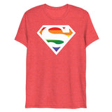 Super Gay (Triblend)-Triblend T-Shirt-Swish Embassy