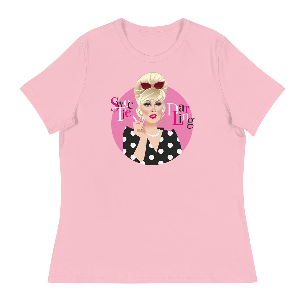 Sweetie Darling (Women's Relaxed T-Shirt)-Women's T-Shirts-Swish Embassy