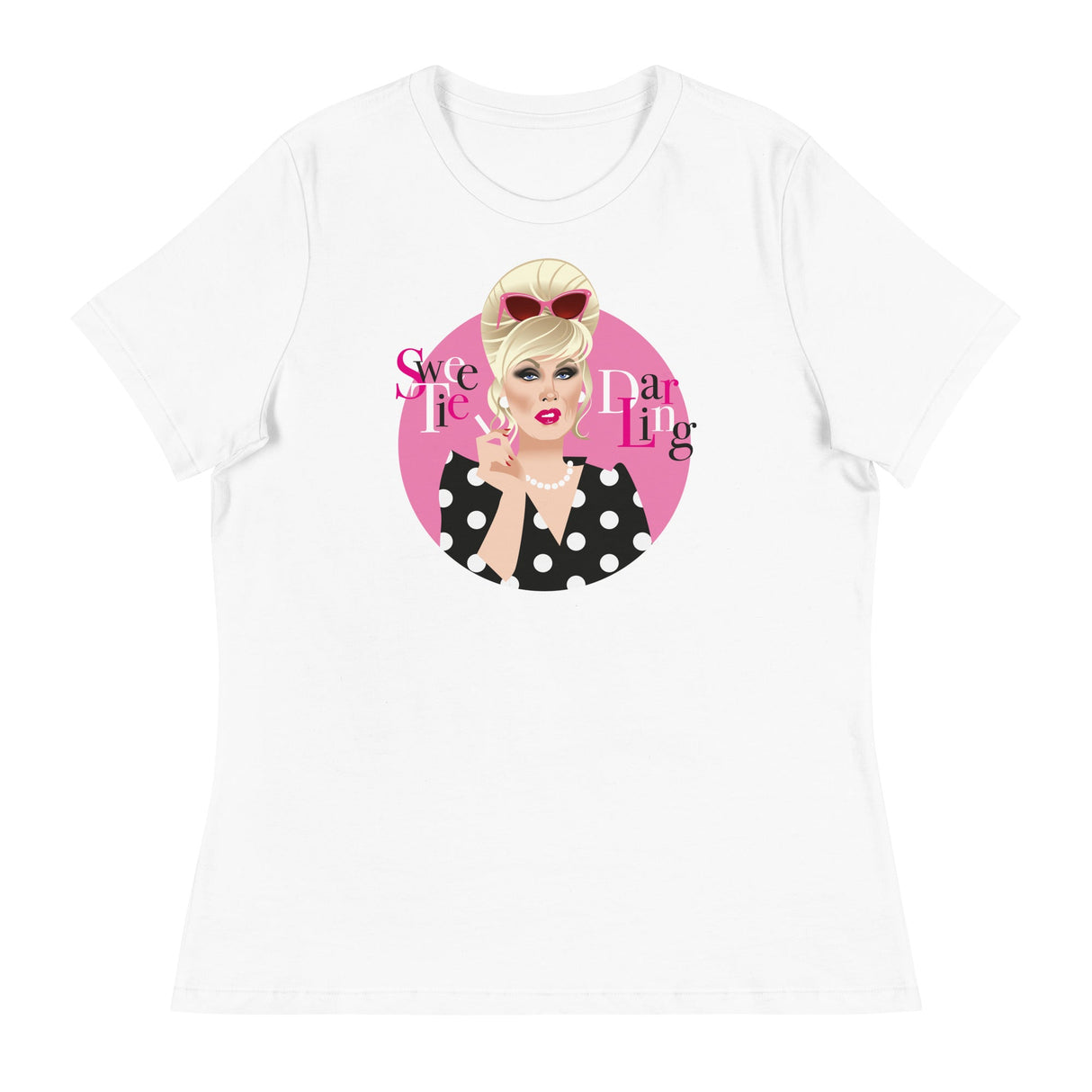 Sweetie Darling (Women's Relaxed T-Shirt)-Women's T-Shirts-Swish Embassy