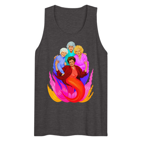 Thank You for Being a Finned (Tank Top)-Tank Top-Swish Embassy