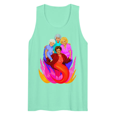 Thank You for Being a Finned (Tank Top)-Tank Top-Swish Embassy