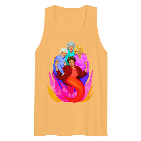 Thank You for Being a Finned (Tank Top)-Tank Top-Swish Embassy