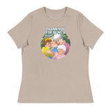 Thank You for Being a Friend (Women's Relaxed T-Shirt)-Women's T-Shirts-Swish Embassy