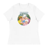 Thank You for Being a Friend (Women's Relaxed T-Shirt)-Women's T-Shirts-Swish Embassy