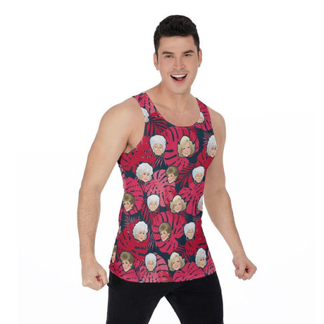 The Lanai (Allover Tank Top)-Allover Tank Top-Swish Embassy
