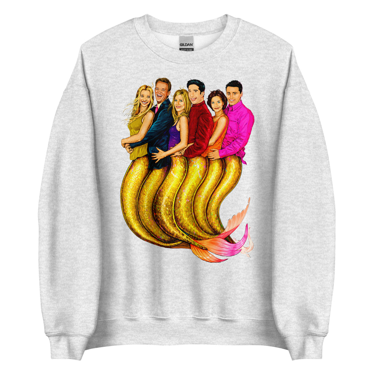 The One Where They're Mermaids (Sweatshirt)-Sweatshirt-Swish Embassy
