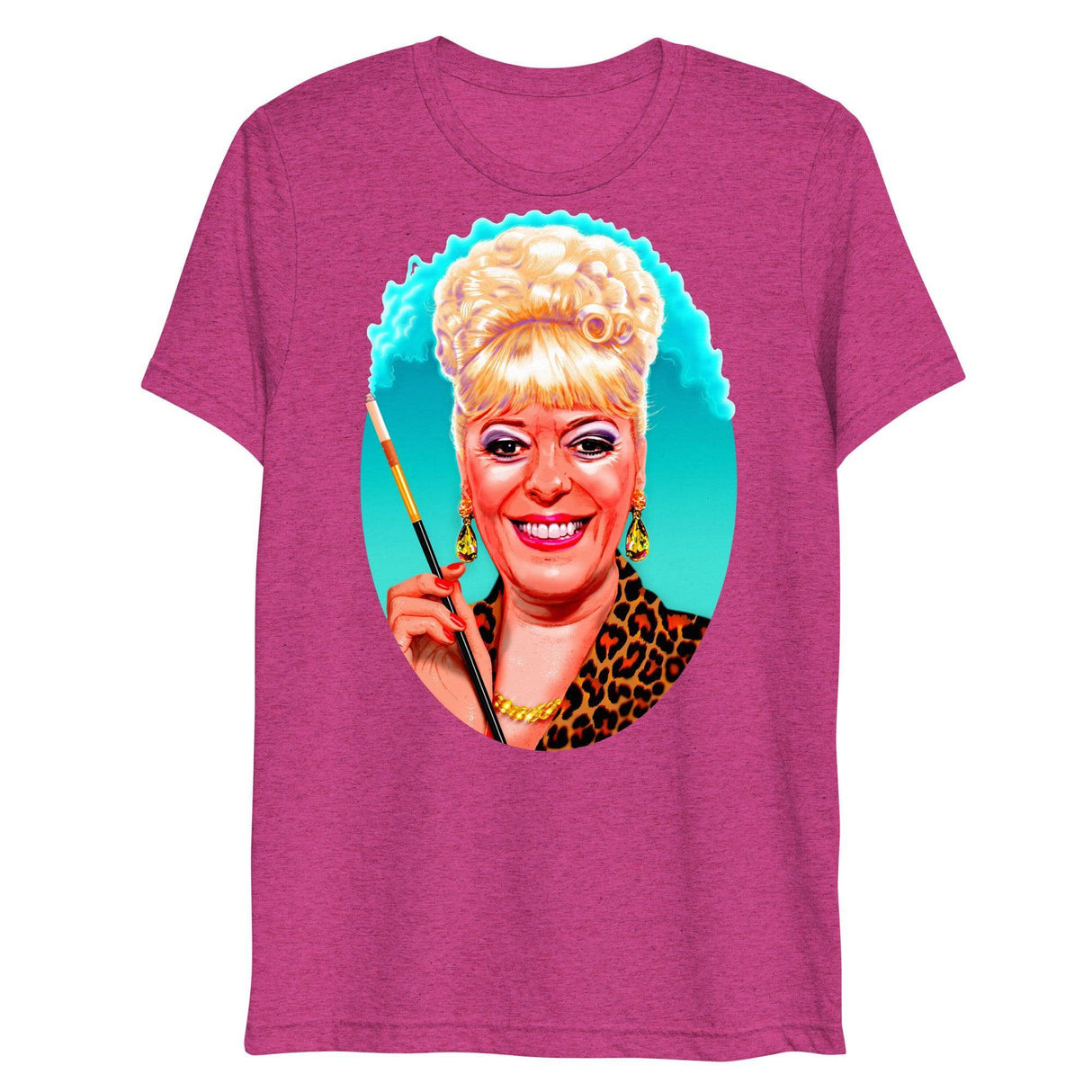 The Queen of The Street (Triblend)-Triblend T-Shirt-Swish Embassy