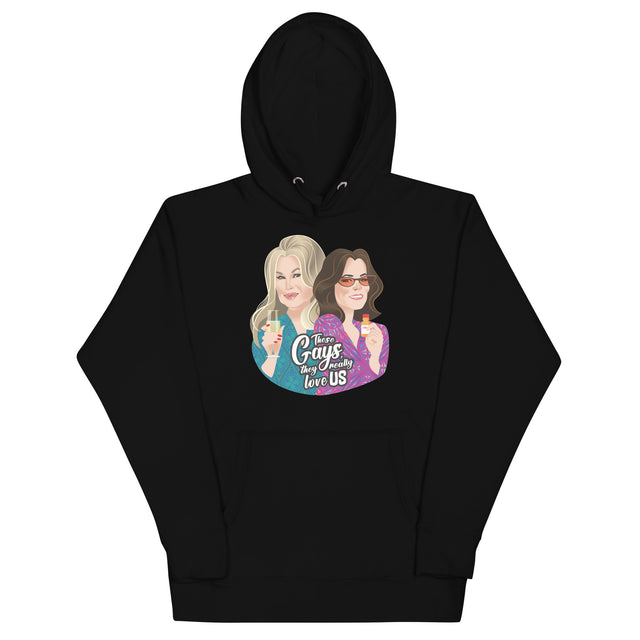 These Gays Love Us (Hoodie)-Hoodie-Swish Embassy