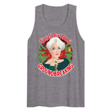 Tinsel for Xmas? Groundbreaking (Tank Top)-Christmas Tank Tops-Swish Embassy
