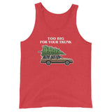 Too Big for Your Trunk (Tank Top)-Christmas Tank Tops-Swish Embassy