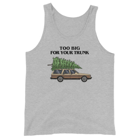 Too Big for Your Trunk (Tank Top)-Christmas Tank Tops-Swish Embassy