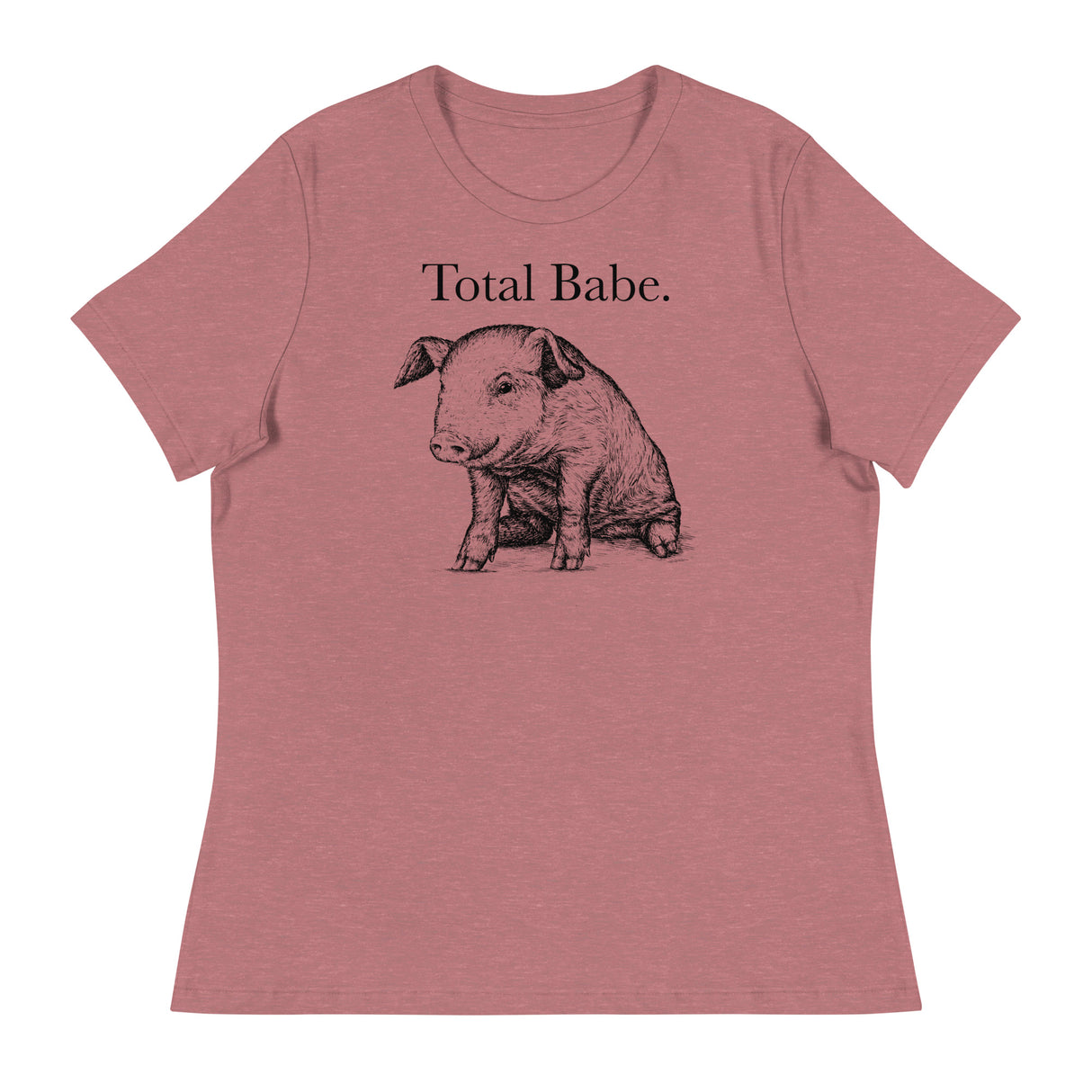 Total Babe (Women's Relaxed T-Shirt)-Women's T-Shirts-Swish Embassy