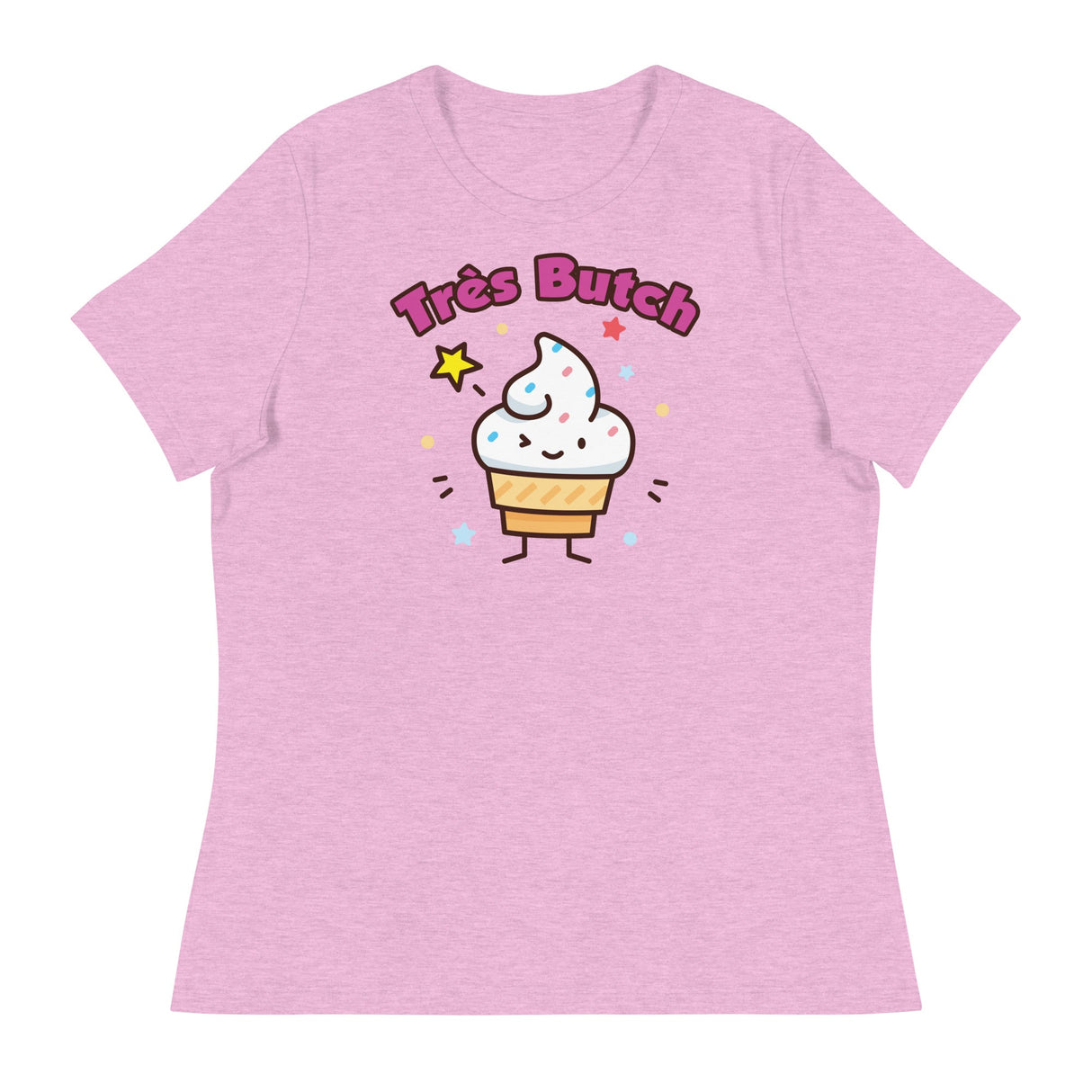 Tres Butch (Women's Relaxed T-Shirt)-Women's T-Shirts-Swish Embassy