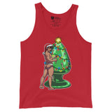 Trim the Rear (Tank Top)-Christmas Tank Tops-Swish Embassy