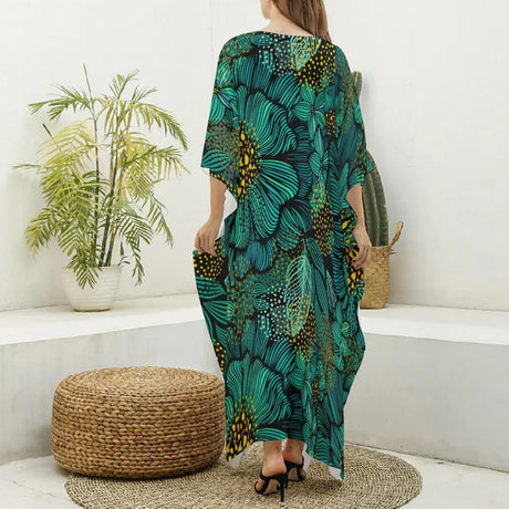 Turquoise (Kaftan)-Kaftan-Swish Embassy