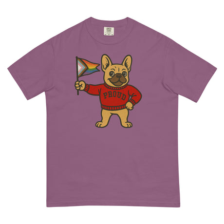 Varsity Pride Puppy (Boxy Tee)-Boxy T-Shirt-Swish Embassy