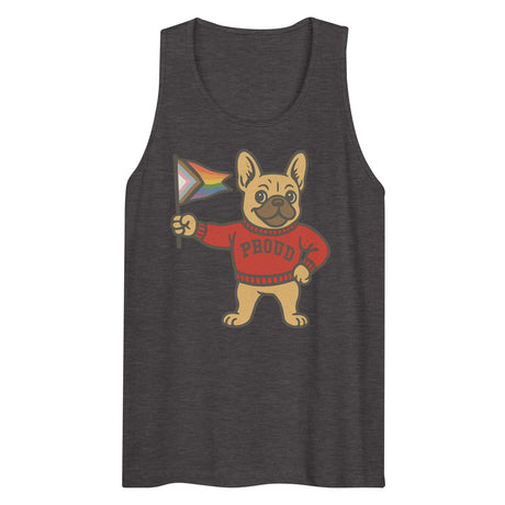 Varsity Pride Puppy (Tank Top)-Tank Top-Swish Embassy
