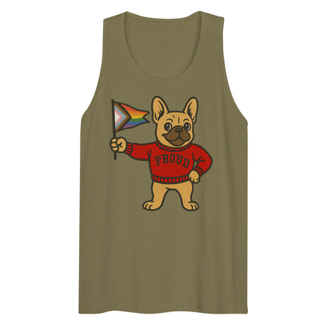 Varsity Pride Puppy (Tank Top)-Tank Top-Swish Embassy