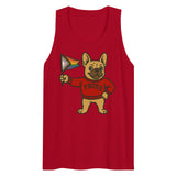 Varsity Pride Puppy (Tank Top)-Tank Top-Swish Embassy