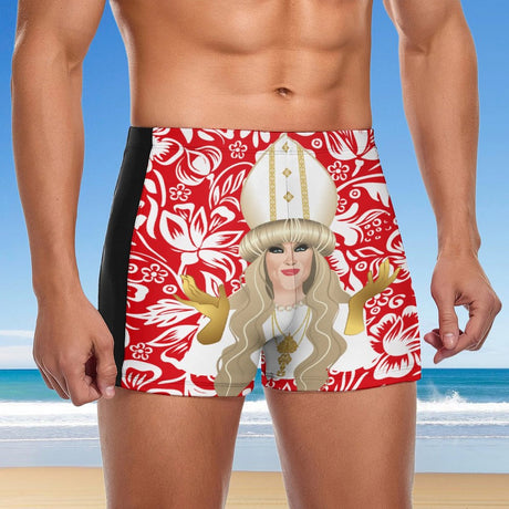 Vatican't Even (Square Cut Trunks)-Square Cut Trunks-Swish Embassy