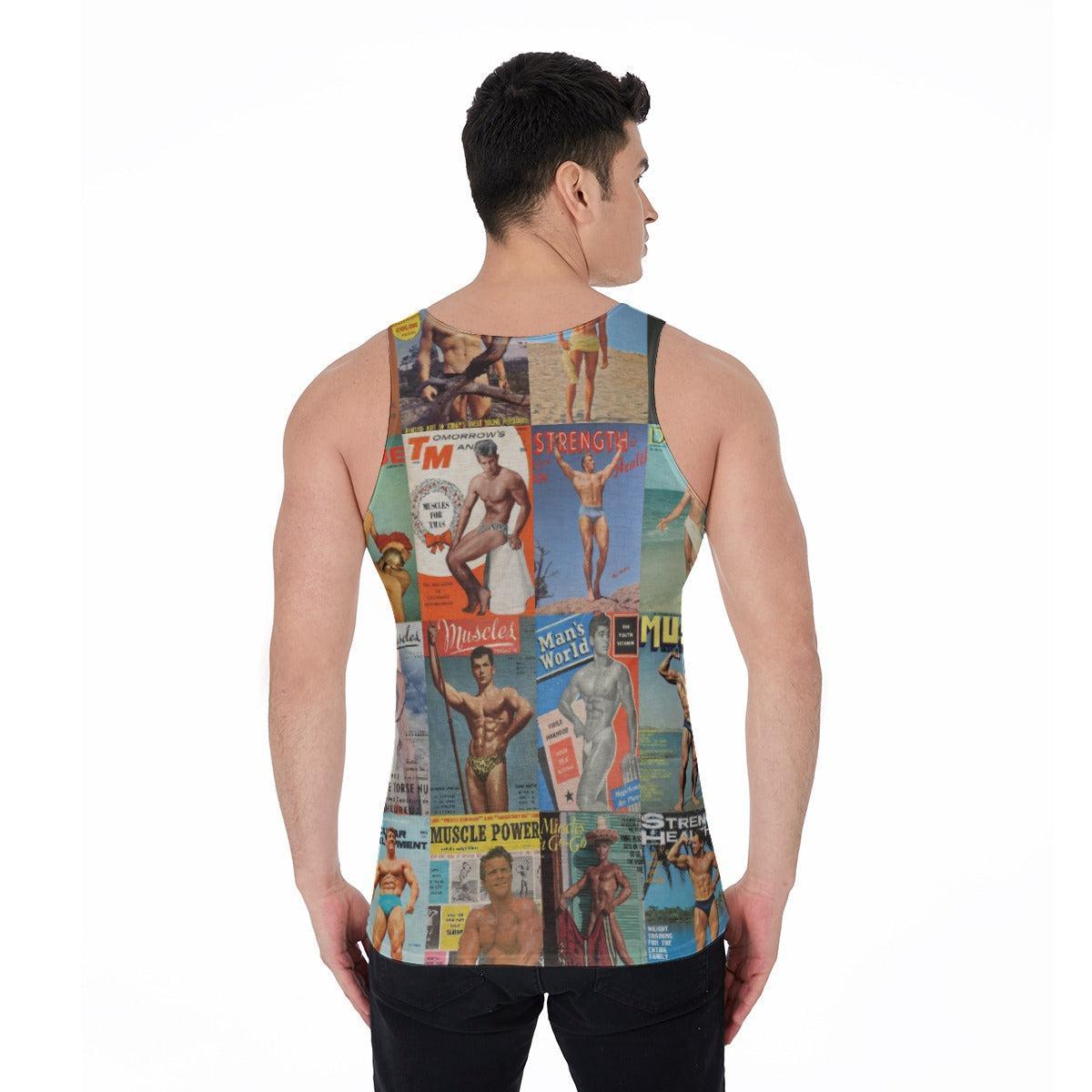 Vintage Beefcake (Allover Tank Top)-Allover Tank Top-Swish Embassy