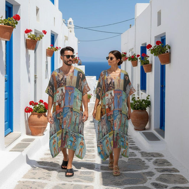 Vintage Beefcake (Kaftan)-Kaftan-Swish Embassy