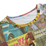 Vintage Gay Pulp (Allover T-Shirt)-Allover T-Shirt-Swish Embassy