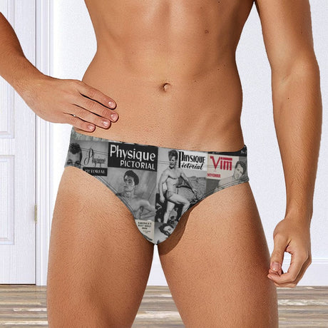 Vintage Physique (Swim Briefs)-Swim Briefs-Swish Embassy