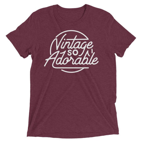 Vintage So Adorable (Triblend)-Triblend T-Shirt-Swish Embassy