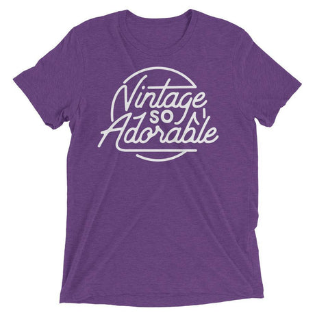 Vintage So Adorable (Triblend)-Triblend T-Shirt-Swish Embassy