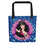 Wagon Wheel Watusi (Tote bag)-Bags-Swish Embassy