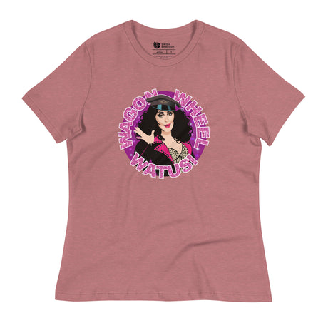 Wagon Wheel Watusi (Women's Relaxed T-Shirt)-Women's T-Shirts-Swish Embassy