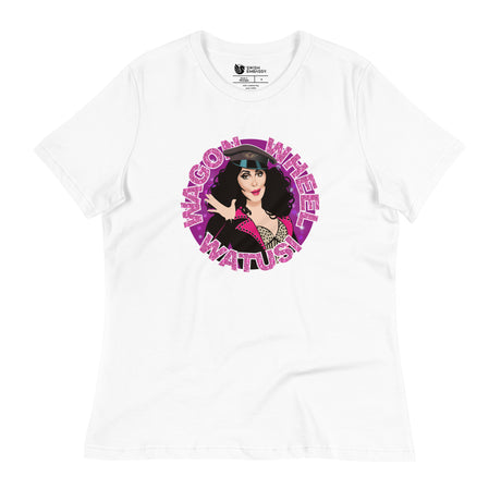 Wagon Wheel Watusi (Women's Relaxed T-Shirt)-Women's T-Shirts-Swish Embassy