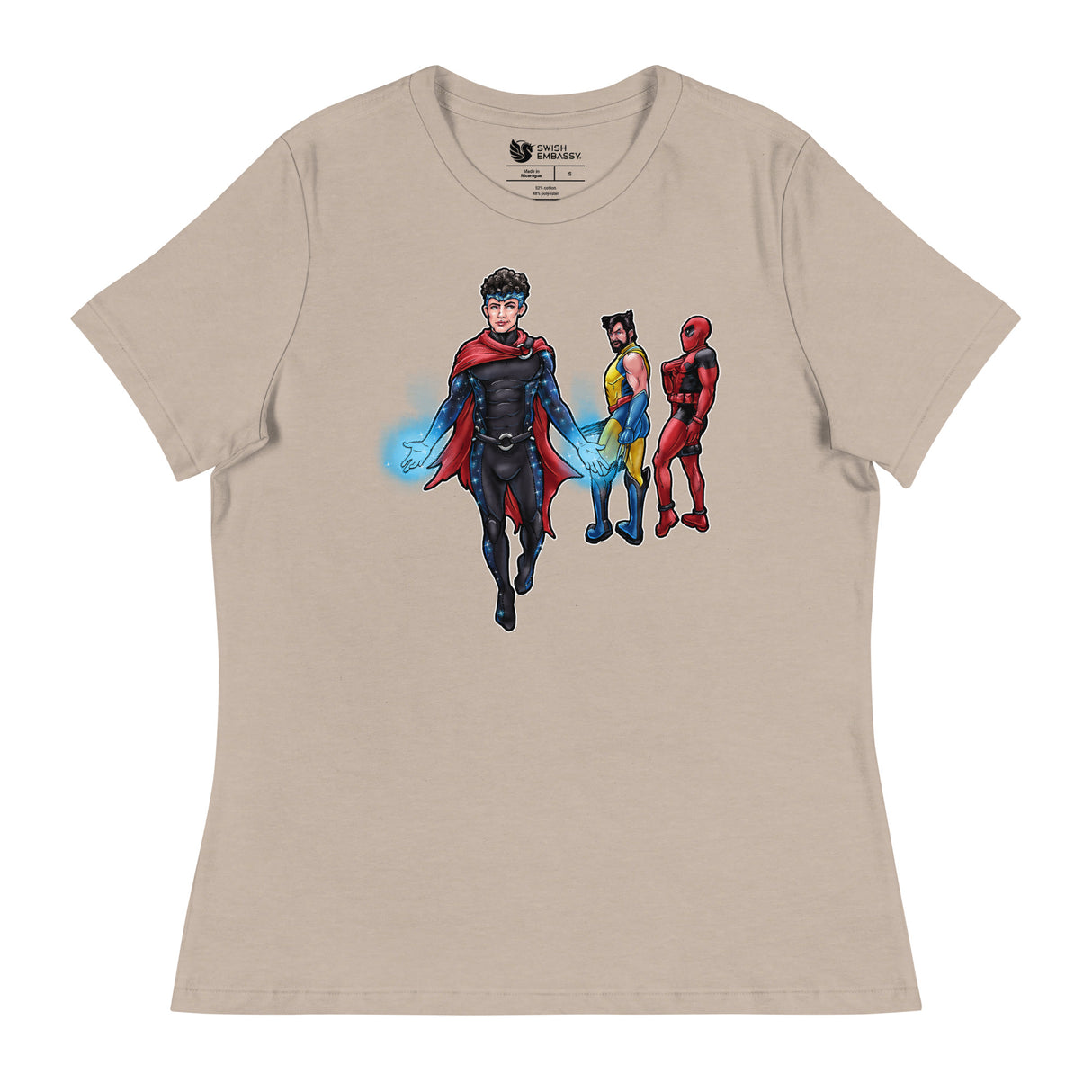 Wanda-ring Eye (Women's Relaxed T-Shirt)-Women's T-Shirts-Swish Embassy