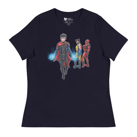 Wanda-ring Eye (Women's Relaxed T-Shirt)-Women's T-Shirts-Swish Embassy