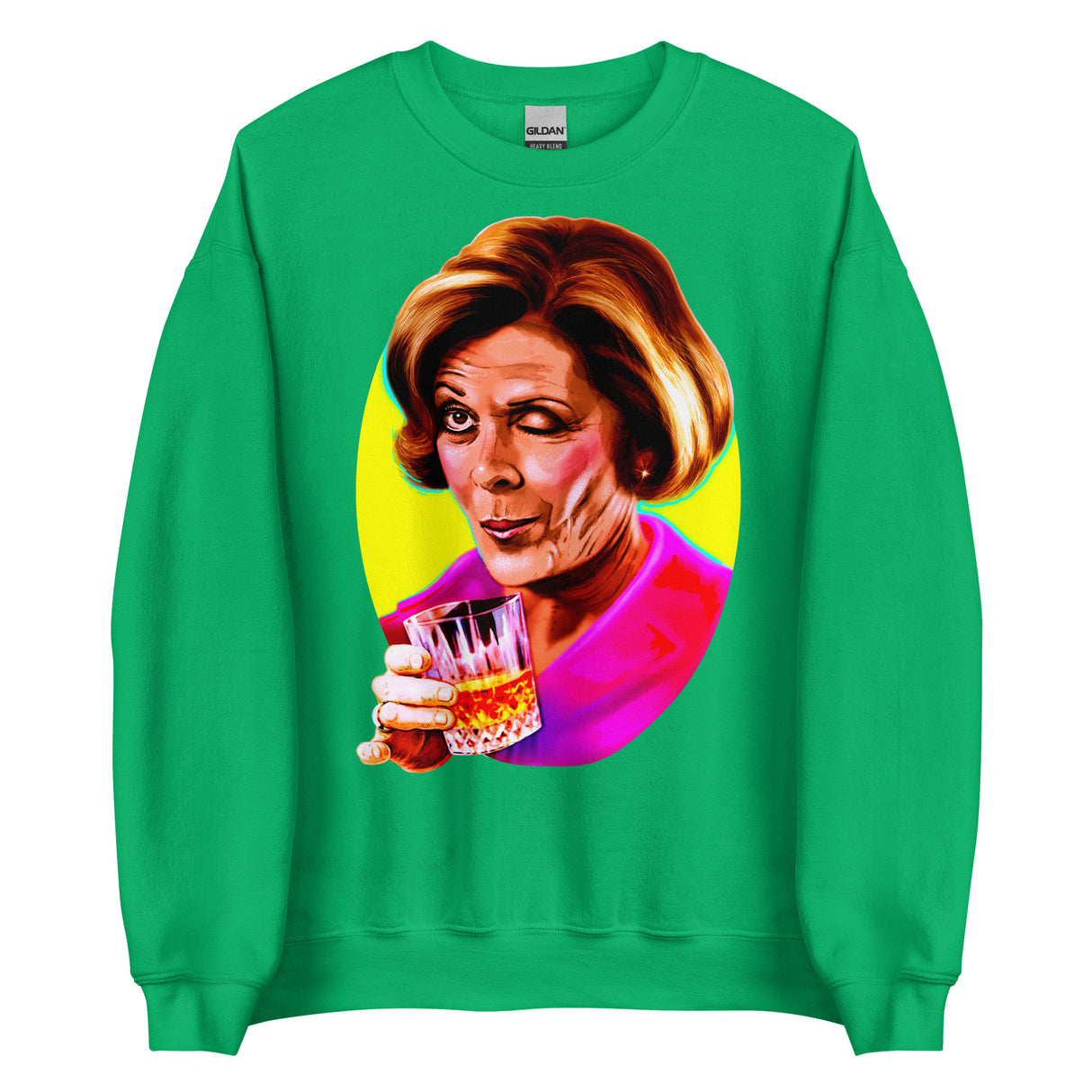 Wink and Drink (Sweatshirt)-Sweatshirt-Swish Embassy