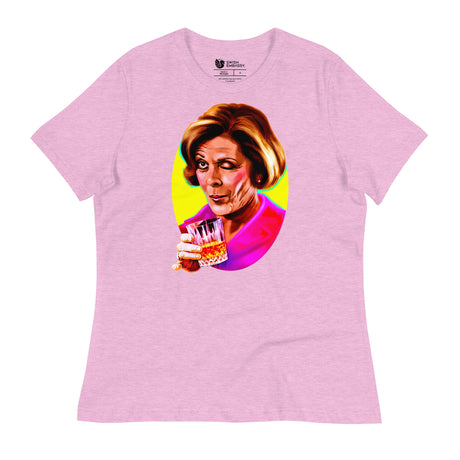 Wink and Drink (Women's Relaxed T-Shirt)-Women's T-Shirts-Swish Embassy