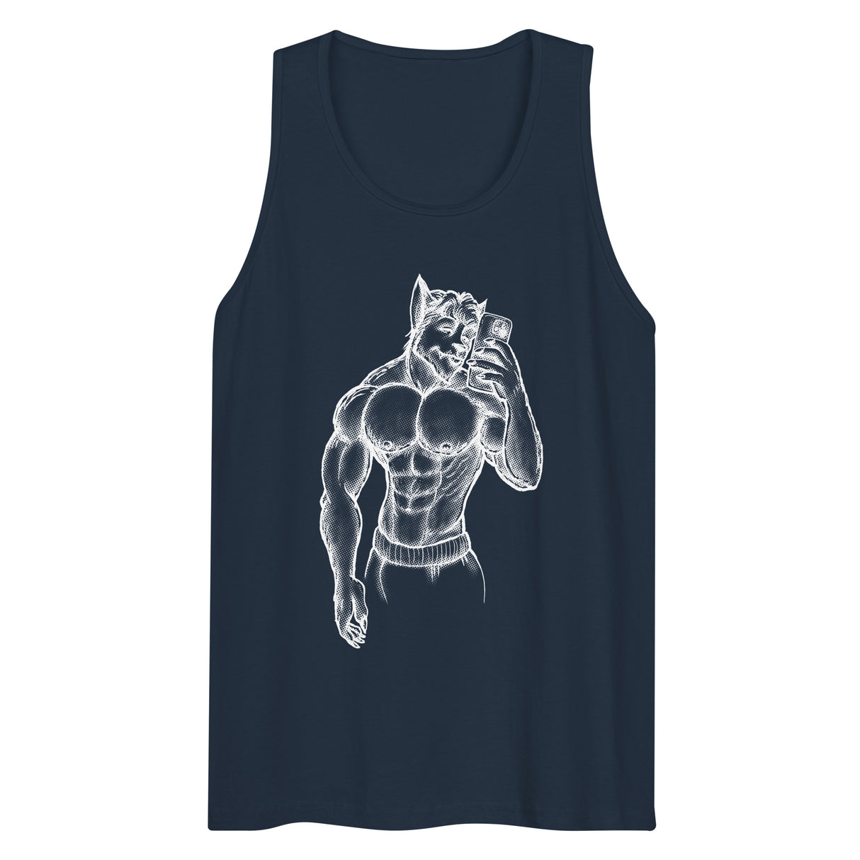 Wolfie (Tank Top)-Tank Top-Swish Embassy