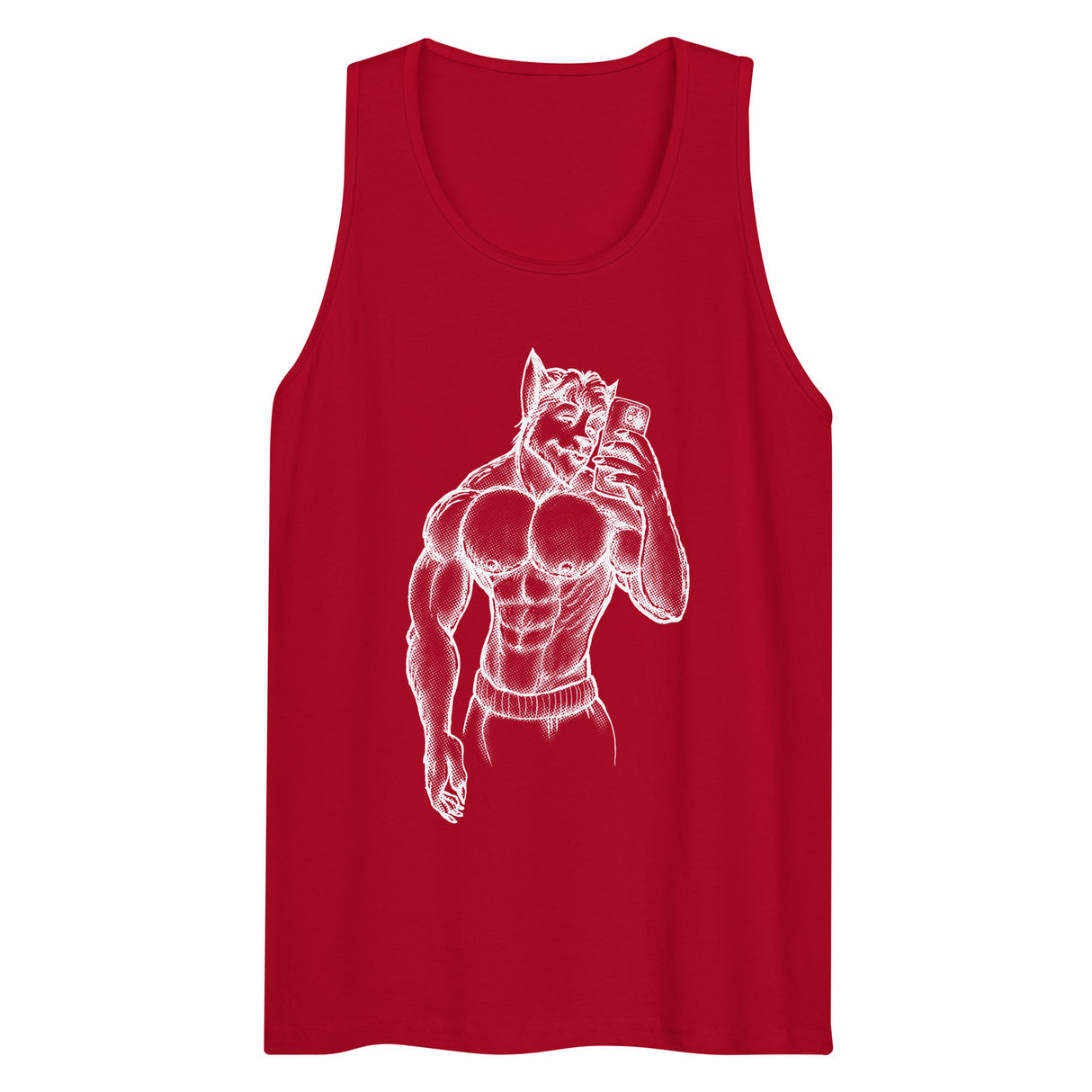 Wolfie (Tank Top)-Tank Top-Swish Embassy