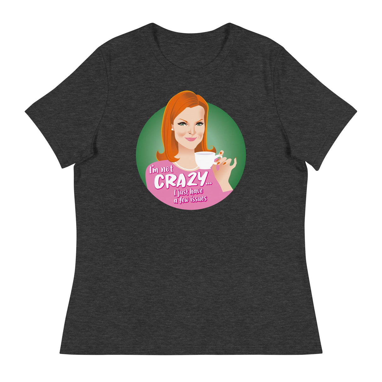 Wysterical (Women's Relaxed T-Shirt)-Women's T-Shirts-Swish Embassy