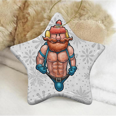 Yukon Goldrush (Ceramic Holiday Keepsake)-Ceramic Holiday Keepsake-Swish Embassy