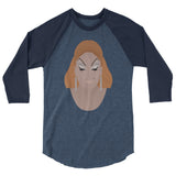 Divine (Raglan) - Heather Denim/Navy