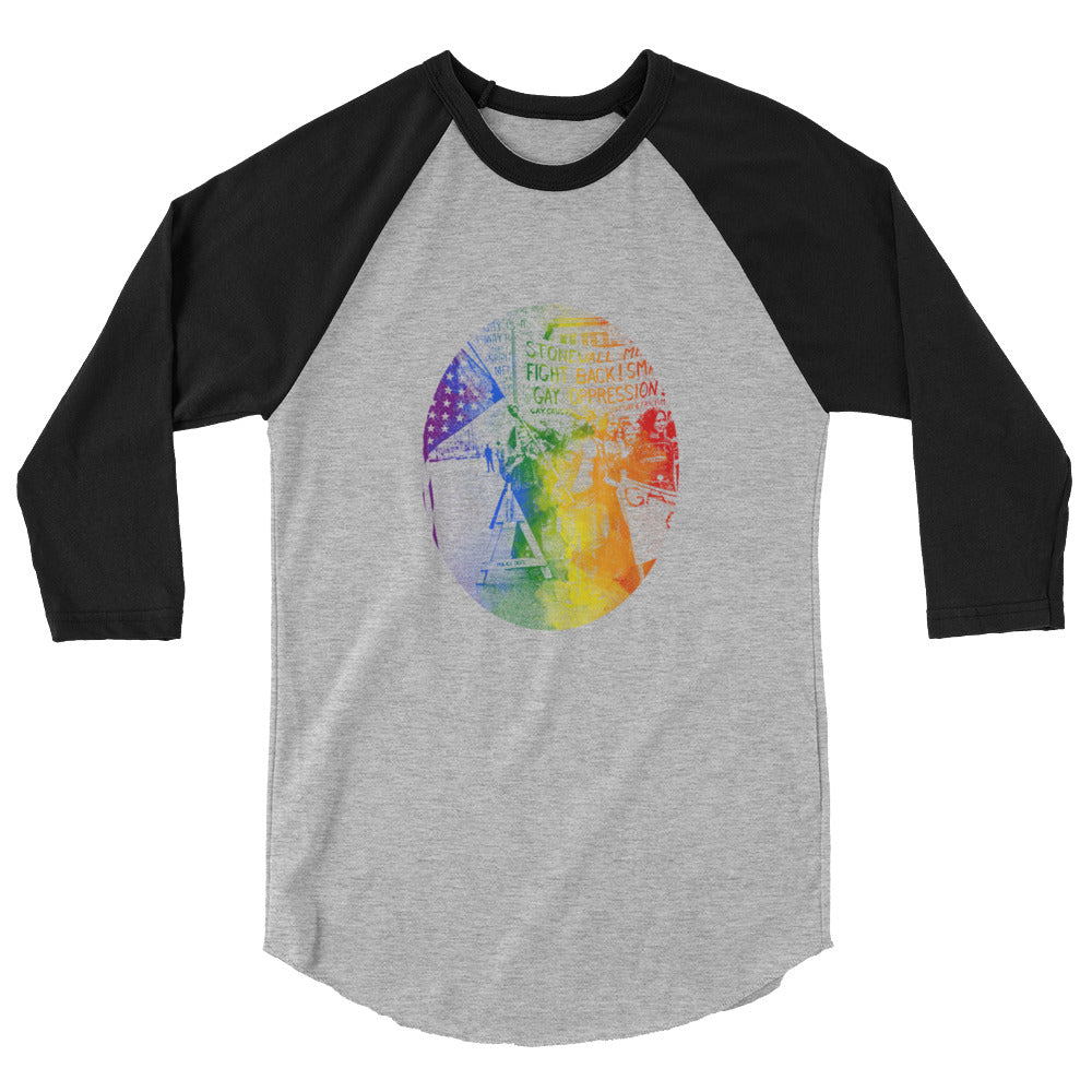 Stonewall (Raglan) - Heather Grey/Black