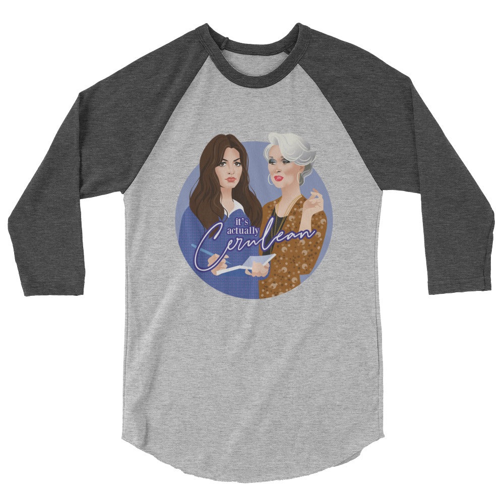 Cerulean (Raglan) - Heather Grey/Heather Charcoal