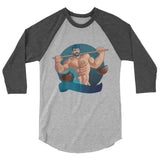 Libra (Raglan) - Heather Grey/Heather Charcoal