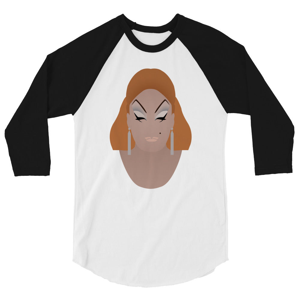 Divine (Raglan) - White/Black