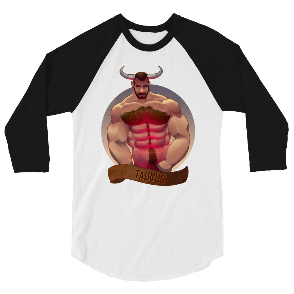 Taurus (Raglan) - White/Black