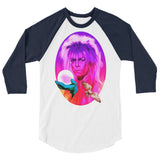 Goblin King (Raglan) - White/Navy