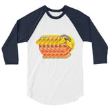 Side-Di (Raglan) - White/Navy