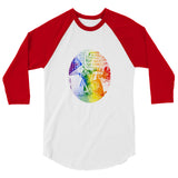 Stonewall (Raglan) - White/Red